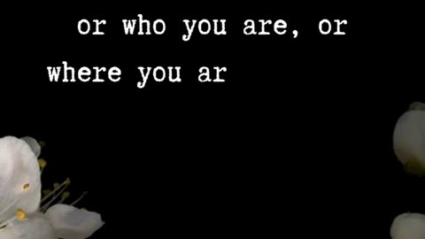 Your thoughts define everything