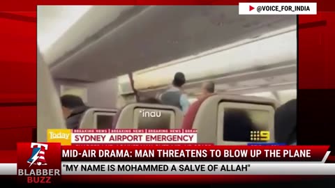 Mid-Air Drama: Man Threatens To Blow Up The Plane