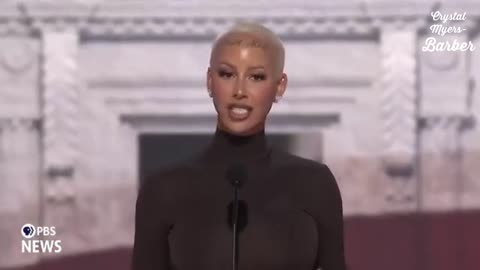 Amber Rose, Trump Trump Baby Speaks at RNC 7/15 and airs rap song