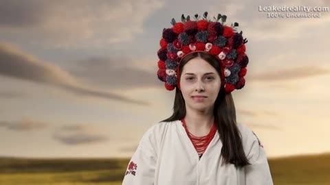 Bizarre Ukrainian social ad shows girl slits the throat of a Russian soldier