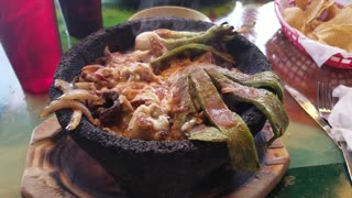 Steaming Molcajete