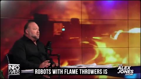 Using Terminator Robots in War - Alex Jones