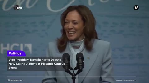 Kamala is latina now 🤣