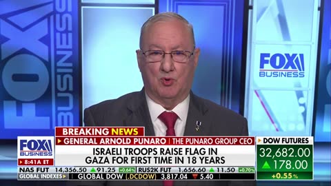 Fox Business - US on 'razor edge' of three-front war, retired general warns