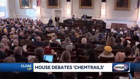 “New Hampshire look to ban what they call Stratospheric Aerosol Injection”- Chemtrails