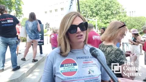 Live from the fair: Parents protest outside capitol