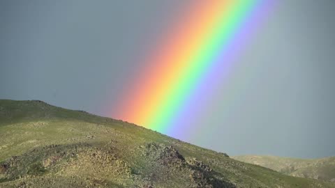 EL ARCOIRIS PINTANDO EL CIELO