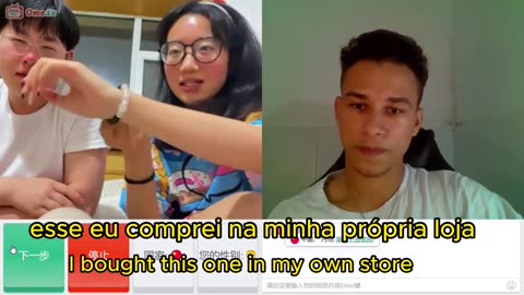 Baiano SURPRISES Chinese women by speaking fluent Chinese on Omegle