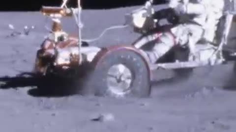 NASA put a car in the moon