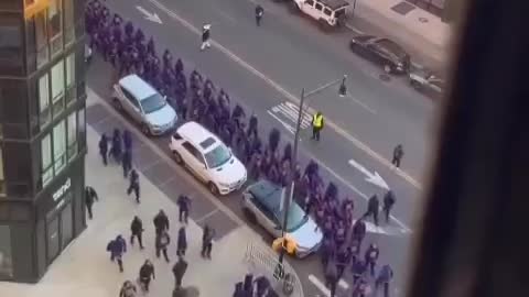 Black Hebrew Israelites in Brooklyn New York chanting “We are the real Jews”