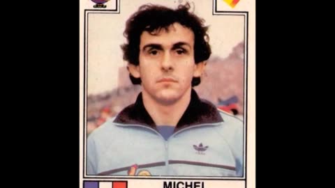 PANINI STICKERS FRANCE TEAM WORLD CUP 1982