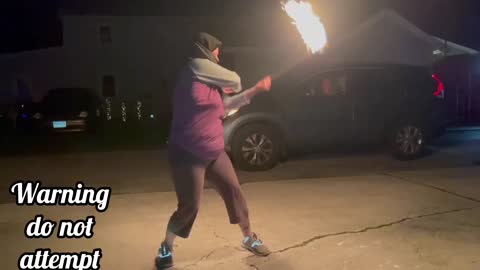 Fire poi /dance