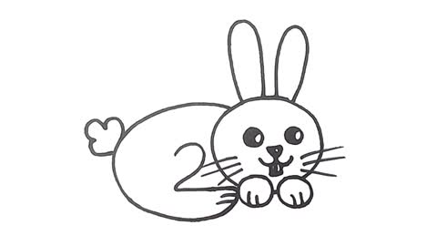 Rabbit drawing