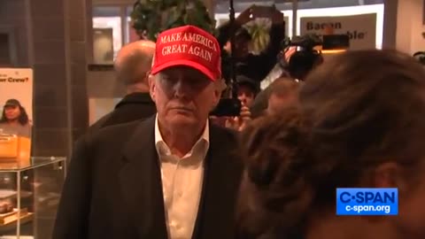 President Trump Jokes With Workers at a McDonald’s in East Palestine