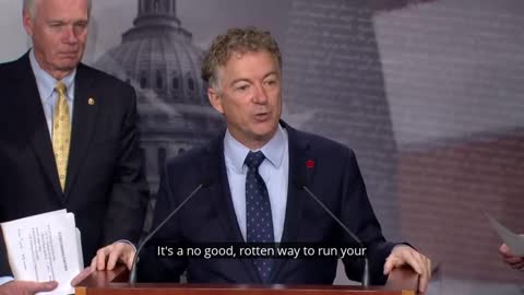 Rand Paul on the Omnibus Bill Attempt