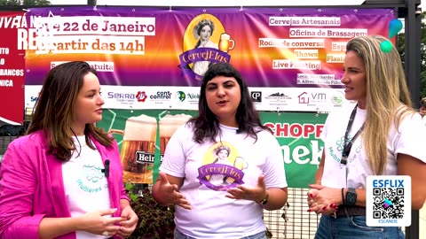 As Mulheres que Contam fizeram uma matéria sobre o Evento Cervejelas - PGM 051