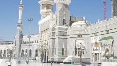 Morning view of of Masjid Al haram 🕋 || Masjid Al haram 🕋🌹|| Baitullah 🕋🌷