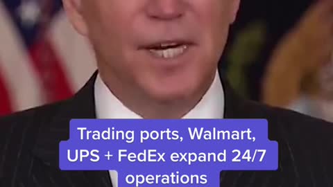 Trading ports, Walmart, UPS+ FedEx expand 24/7 operations