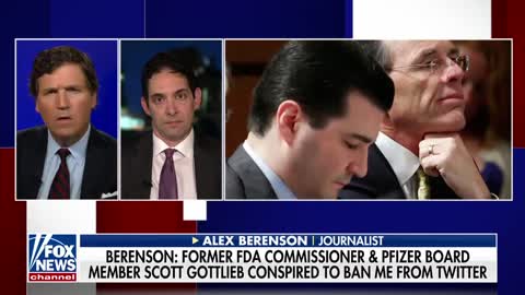 Former FDA Commissioner & Pfizer Board Member Scott Gottlieb Behind Twitter Ban of Alex Berenson