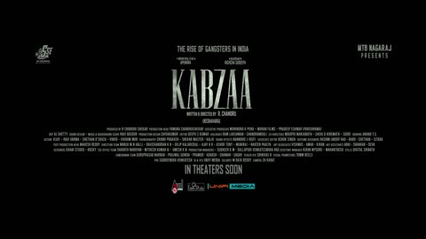 KABZA TRAILER | KANNADA MOVIE | KGF MOVIE RANGE