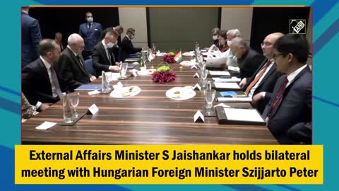 EAM S Jaishankar holds bilateral meeting with Hungarian Foreign Minister Szijjarto Peter