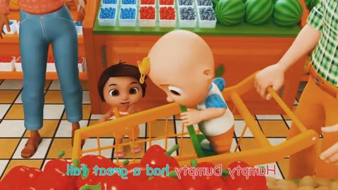 Humpty Dumpty Grocery Store _ CoComelon Nursery Rhymes & Kids Songs