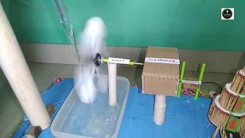 working model of hydro electric power plant, power plant