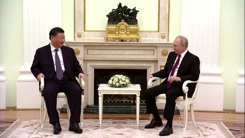 Xi meets 'dear friend' Putin, presents peace plan