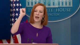 Jen Psaki CUTS OFF Reporter Asking About Biden's Visitor Logs