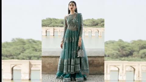 Full Embroidery Indian Silk Sharara|