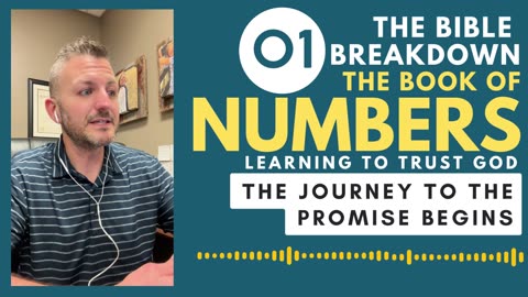 Numbers 1: The Journey to the Promise Begins