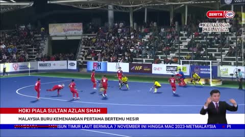 B.PERDANA - HOKI PIALA SULTAN AZLAN SHAH_ MALAYSIA BURU KEMENANGAN PERTAMA BERTEMU MESIR