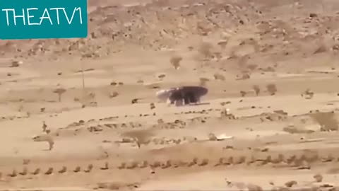 UFO landed in Saudi Arabia