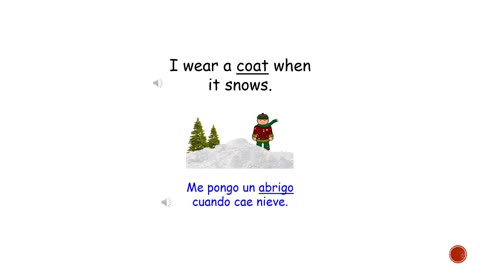 Palabra Del día en Inglés 'coat'