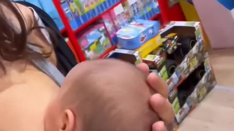 Mom's shopin mom trying to sleep little son beautiful video #viralvideo #viral #short #shortsviral