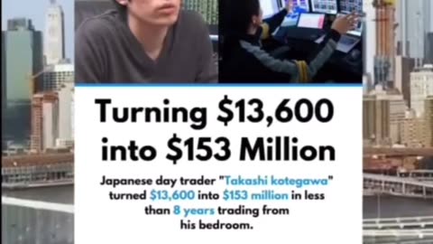 *From Trading He Earned 153 Million Dollars in Just 8 Year's 😱*