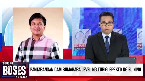 Pantabangan Dam naitalang bumababa ang level ng tubig, epekto ng El Niño