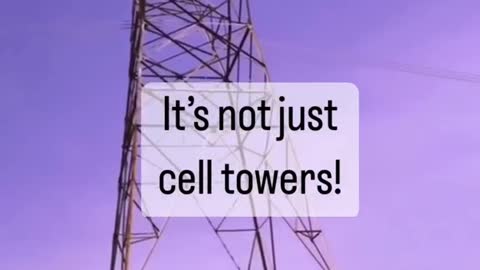 It is not just cell towers that poison us but many other electrical equipments with proof