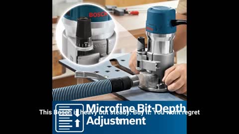 Bosch MRF23EVS 2.3 HP Electronic VS Fixed-Base #router-Overview