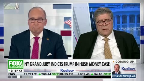 Bill Barr SLAMS The Trump Indictment, Says It Is "Pathetically Weak"