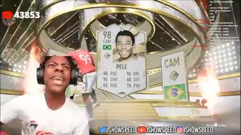 IShowSpeed Funny PACK OPENING in FIFA 23