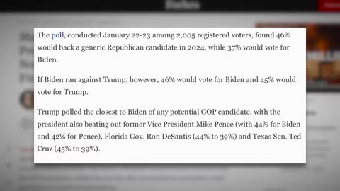 Biden beats trump snd Desantis in 2024 matchup