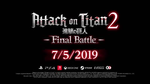 Attack on Titan 2 Final Battle - Anti Personnel ODM Gun Action Video