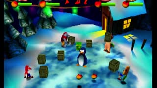 Crash Bash - Crate Crush Gameplay On Snow Bash