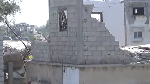 Zionist enemy soldiers surrounding the Turkish Friendship Hospital