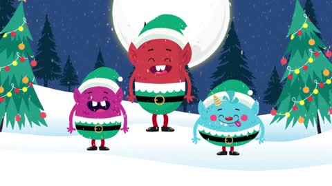 Santa Freeze Dance Song - The Kiboomers Preschool Songs - Christmas Brain Break