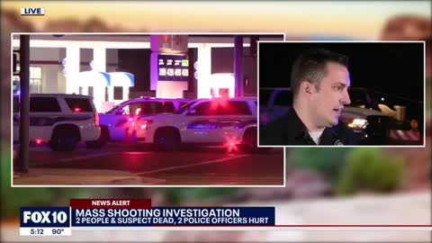 Suspect dead a Phoenix; 2 people killed, 2 officers hurt_Cut