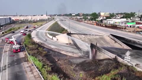 A body found at I-95 highway collapse site