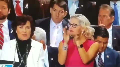 Jacky Rosen appears to tell Kyrsten Sinema to "watch your ass"- Krysten Switched to Independently