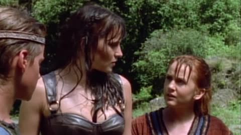 Xena and Garielle go Fishing |Xena warrior princess